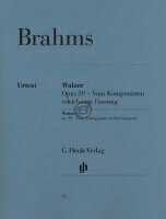  ブラームス／ワルツ op.39(作曲者自身によるやさしいアレンジ版) (原典版/ヘンレ社)《輸入ピア...(Waltzes op. 39, easy arrangement by the composer)《輸入楽譜》