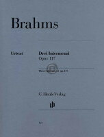 楽譜 ブラームス／3つの間奏曲 op.117 (原典版/ヘンレ社)《輸入ピアノ楽譜》【10,000円以上送料無料】(3 Intermezzi B-Flat, C-Sharp, Eb op. 117)《輸入楽譜》