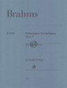 楽譜 ブラームス／シューマンの主題による変奏曲 op.9 (原典版/ヘンレ社)《輸入ピアノ楽譜》【10,000円以上送料無料】(Schumann Variations op. 9)《輸入楽譜》