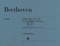 [楽譜] ベートーヴェン／大フーガ op.134 (原典版/ヘンレ社)《輸入ピアノ楽譜》【10,000円以上送料無料】(composer’s transcribed version of his Grand Fugue, The op. 134)《輸入楽譜》