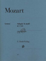  モーツァルト／アダージョ ロ短調 K.540 (原典版/ヘンレ社)《輸入ピアノ楽譜》(Adagio b minor K. 540)《輸入楽譜》