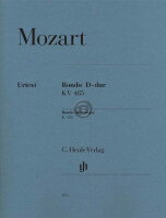 楽譜 モーツァルト／ロンド ニ長調 K.485 (原典版/ヘンレ社)《輸入ピアノ楽譜》【10,000円以上送料無料】(Rondo D major K. 485)《輸入楽譜》