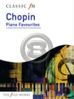 楽譜 クラシックFM ショパン ピアノ名曲集（中級ピアノ） 《輸入ピアノ楽譜》【10,000円以上送料無料】(Classic FM: Chopin Piano Favorites)《輸入楽譜》