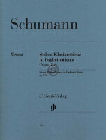  R.シューマン／フゲッタ形式による7つの小品 op.126 (原典版/ヘンレ社)《輸入ピアノ楽譜》(Seven Piano Pieces in Fughetta Form op. 126)《輸入楽譜》