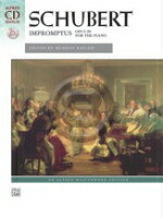  シューベルト／4つの即興曲 op.90(CD付）《輸入ピアノ楽譜》(Impromptus, Op. 90)《輸入楽譜》