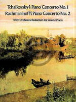  チャイコフスキーとラフマニノフのピアノ協奏曲《輸入ピアノ楽譜》(Tchaikovsky and Rachmaninoff Piano Concertos)《輸入楽譜》