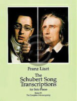 [楽譜] リスト／ピアノのためのシューベルト歌曲集3(上級ピアノ)【ドーヴァー出版】《輸入ピアノ楽譜》【10,000円以上送料無料】(Schubert Song Transcriptions for Solo Piano, The Series I