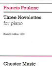 [楽譜] プーランク／3つのノヴェレッテ《輸入ピアノ楽譜》【10,000円以上送料無料】(Three Novelettes)《輸入楽譜》