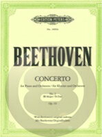 [楽譜] ベートーヴェン／ピアノ協奏曲 第2番 変ロ長調 op.19(ペータース出版)《輸入ピアノ楽譜》【10,000円以上送料無料】(Konzert fur Klavier und Orchester B-Dur Opus 19 (Nr. 2)《輸
