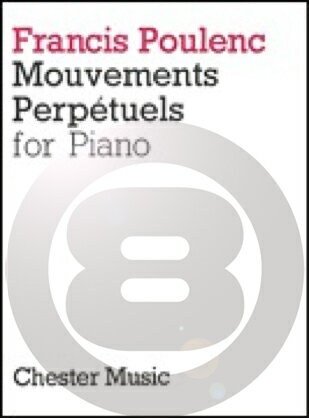 [楽譜] プーランク／3つの無窮動《輸入ピアノ楽譜》【10,000円以上送料無料】(Mouvements Perpetuels)《輸入楽譜》