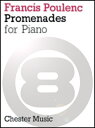  プーランク／散歩《輸入ピアノ楽譜》(Promenades for Piano)《輸入楽譜》