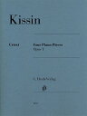 楽譜 キーシン／4つのピアノ小品 op.1(原典版/ヘンレ社)《輸入ピアノ楽譜》【10,000円以上送料無料】(Four Piano Pieces op. 1)《輸入楽譜》