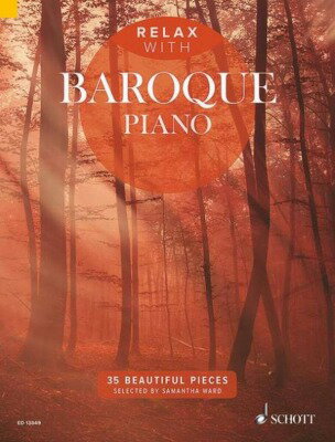 楽天ロケットミュージック 楽譜EXPRESS[楽譜] バロック音楽でリラックス: 35の美しい小品《輸入ピアノ楽譜》【10,000円以上送料無料】（Relax with Baroque Piano, 35 Beautiful Pieces）《輸入楽譜》