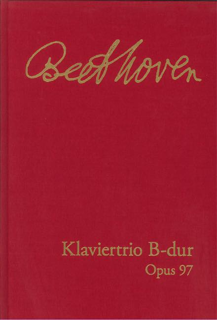 [楽譜] ベートーヴェン／ピアノ三重奏曲 変ロ長調 作品97【自筆譜ファクシミリ版】(原典版/ヘンレ社)《輸入...【送料無料】(Piano Trio B flat major op. 97)《輸入楽譜》