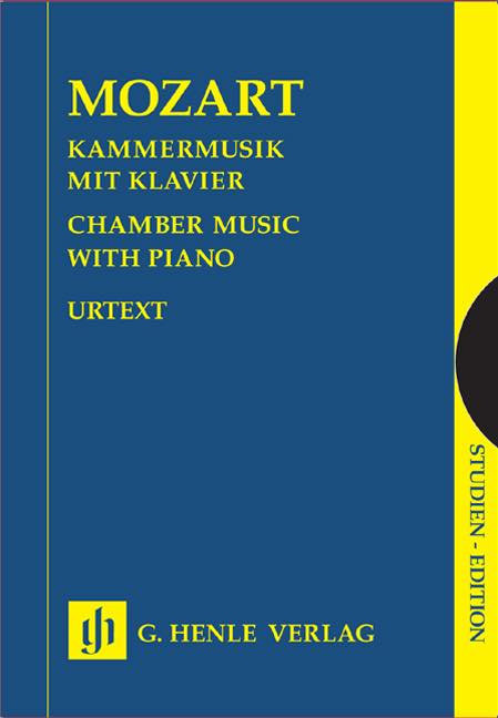  モーツァルト／ピアノを伴う室内楽作品(全4巻セット・ケース入り）(原典版/ヘンレ社)(スタディスコア...(Chamber Music with Piano - 4 Volumes in a Slipcase)《輸入楽譜》