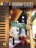 [楽譜] ブロードウェイ・クラシック(CD付、連弾用）(全8曲収録)《輸入ピアノ楽譜》【10,000円以上送料無料】(Broadway Classics)《輸入楽譜》