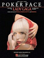 [楽譜] レディー・ガガ／ポーカー・フェイス《輸入ピアノ楽譜》【10,000円以上送料無料】(Lady Gaga/Poker Face)《輸入楽譜》