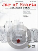 [楽譜] クリスティーナ・ペリー／ジャー・オブ・ハーツ（中級ピアノ）《輸入ピアノ楽譜》【10,000円以上送料無料】(Christina Perri - Jar of Hearts)《輸入楽譜》