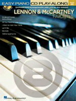 楽譜 ビートルズ／ジョン レノン＆ポール マッカートニー曲集（初級ピアノ CD付）《輸入ピアノ楽譜》【10,000円以上送料無料】(Beatles - Lennon McCartney Favorites)《輸入楽譜》