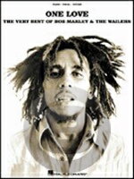 [楽譜] ボブ・マーリー&ザ・ウェイラーズ／ワン・ラブ《輸入ピアノ楽譜》【10,000円以上送料無料】(One Love - The Very Best of Bob Marley & The Wailers)《輸入楽譜》