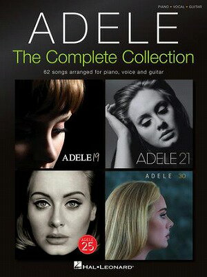 [楽譜] アデル／コンプリート・コレクション（62曲収録）《輸入ピアノ楽譜》【送料無料】(Adele The Complete Collection)《輸入楽譜》