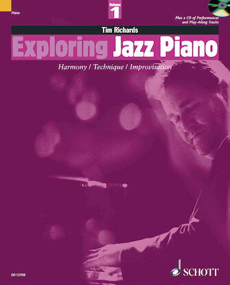[楽譜] ジャズピアノ探検・Vol.1《輸入ピアノ楽譜》【10,000円以上送料無料】(Exploring Jazz Piano Volume 1)《輸入楽譜》