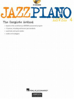 [楽譜] ジャズピアノ・レベル4《輸入ピアノ楽譜》【10,000円以上送料無料】(Jazz Piano Level 4)《輸入楽譜》