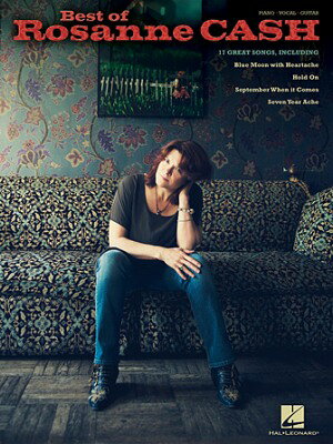[楽譜] ベスト・オブ・ロザンヌ・キャッシュ(17曲収録)《輸入ピアノ楽譜》【10,000円以上送料無料】(Best of Rosanne Cash)《輸入楽譜》