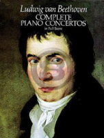  ベートーヴェン／ピアノ協奏曲全集《輸入オーケストラ・スタディスコア》(Piano Concertos (Complete) (Dover Edition)《輸入楽譜》