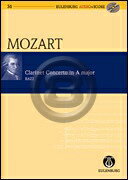  モーツァルト／クラリネット協奏曲 イ長調 K.622（CD付）(オイレンブルク版)《輸入オーケストラ...(Mozart - Clarinet Concerto in A Major KV 622)《輸入楽譜》