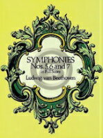  ベートーヴェン／交響曲 第5 7番《輸入オーケストラスコア》(Symphonies Nos. 5, 6, and 7)《輸入楽譜》