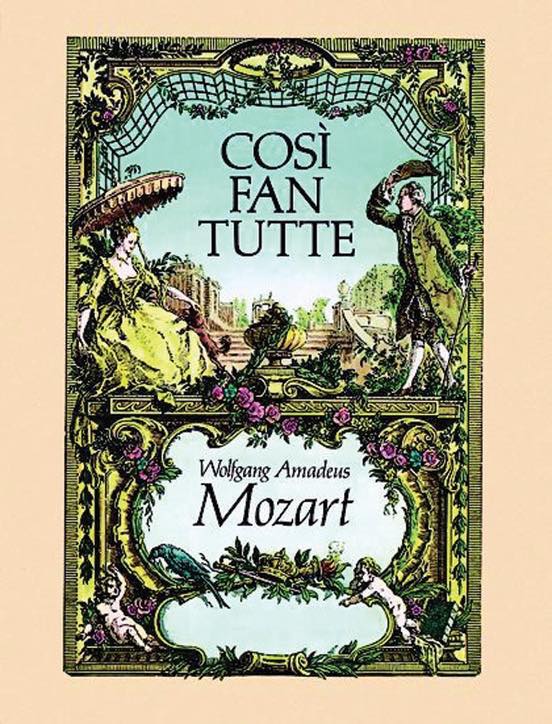 [楽譜] モーツァルト／コジ・ファン・トゥッテ《輸入オーケストラスコア》【10,000円以上送料無料】(Cosi fan Tutte in Full Score)《輸入楽譜》