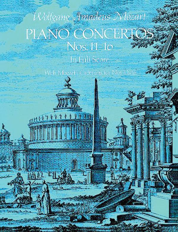  モーツァルト／ピアノ交響曲第11 16番《輸入オーケストラスコア》(Piano Concertos Nos. 11-16 in Full Score)《輸入楽譜》