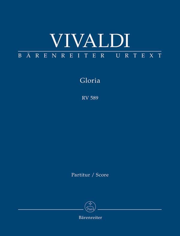 [楽譜] ヴィヴァルディ／グローリア ニ長調 RV 589【SATB+オーケストラ】《輸入オーケストラスコア》【10,000円以上送料無料】(Gloria RV 589: Chor (SATB) und Orchester)《輸入楽譜》