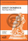 [楽譜] ヘンデル／主は言われた（詩篇第110） 全曲集（ヴォーカルスコア）《輸入ヴォーカルスコア》【10,000円以上送料無料】(Dixit Dominus)《輸入楽譜》