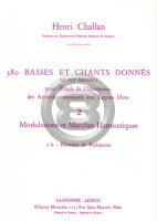 シャラン／380の和声課題集・バス課題とソプラノ課題・2B:解答例※出版社都合により、納期にお時間を...(380 Basses et chants donnes Volume 2 : Modulations et marches harmoniques - 2B Elemen...)《輸入楽譜》