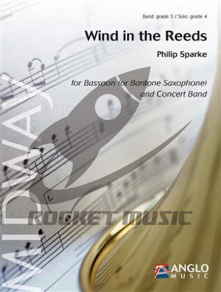 [楽譜] ウインド・イン・ザ・リーズ(スパーク)(Bsn) 吹奏楽譜【送料無料】(Wind in the Reeds)《輸入楽譜》