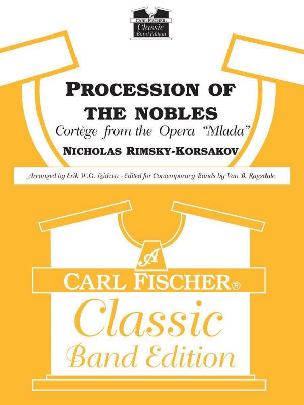 [楽譜] 「ムラダ」より貴族の入場(リムスキー＝コルサコフ) 吹奏楽譜【送料無料】(PROCESSION OF THE NOBLES)《輸入楽譜》