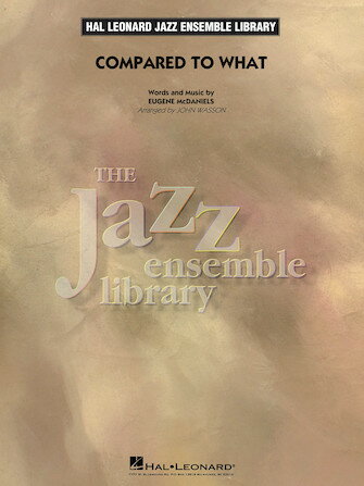  コンペアード・トゥ・ホワット《輸入ジャズ楽譜》(Compared To What)《輸入楽譜》