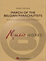 [楽譜] ベルギー落下傘部隊(リーマンス) 吹奏楽譜【送料無料】(MARCH OF THE BELGIAN PARACHUTISTS)《輸入楽譜》