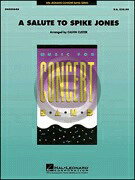 [楽譜] スパイク・ジョーンズに敬礼（詩人と農夫他全3曲）《輸入吹奏楽譜》【送料無料】(SALUTE TO SPIKE JONES, A 04000646)《輸入楽譜》