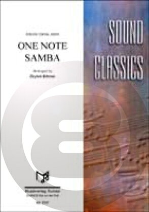 ワン・ノート・サンバ(アントニオ・カルロス・ジョビン) 吹奏楽譜(ONE NOTE SAMBA)《輸入楽譜》