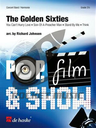 [楽譜] 60年代ヒットメドレー 吹奏楽譜【送料無料】(The Golden Sixties)《輸入楽譜》