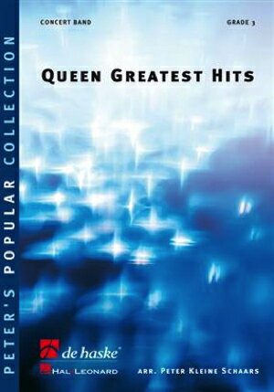 [楽譜] クイーン・グレイテスト・ヒッツ(ボヘミアン・ラプソディ他5メドレー) 吹奏楽譜【送料無料】(Queen Greatest Hits)《輸入楽譜》