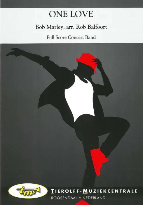 [楽譜] ワン・ラブ(ボブ・マーリー) 吹奏楽譜【送料無料】(One Love (Bob Marley)《輸入楽譜》