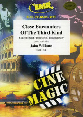 [楽譜] 未知との遭遇(ジョン・ウィリアムズ) 吹奏楽譜【送料無料】(Close Encounters of the Third Kind)《輸入楽譜》