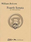 [楽譜] W. ボルコム／ヴァイオリンとピアノのための4つのソナタ【10 000円以上送料無料】 Fourth Sonata for Violin and Piano 《輸入楽譜》