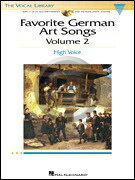 [楽譜] お気に入りのドイツ歌曲集 Vol.2（高声用、音源ダウンロード版）《輸入声楽,合唱譜》【10,000円..