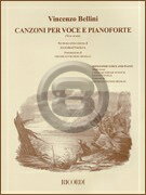  ヴィンチェンツォ・ベッリーニ-カンツォーニ・ペル・ヴォーチェ（高声用）《輸入声楽,合唱譜》(Vincenzo Bellini - Canzoni Per Voce（High Voice）)《輸入楽譜》