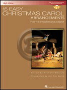 [楽譜] 15のやさしいクリスマスソング集（高声用）《輸入声楽,合唱譜》【10,000円以上送料無料】(15 Easy Christmas Carol Arrangements - High Voice （Book）)《輸入楽譜》